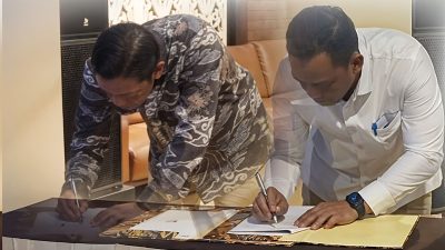 MDA dan Pemda Luwu Tandatangani Perjanjian Sewa Aset Daerah untuk Jalan Pertambangan