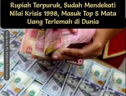Nilai Tukar Rupiah Terpuruk, Sentuh Level Rp16.611 per Dolar AS