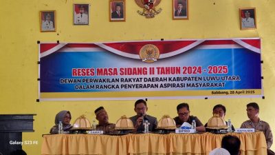 Aris: Aspirasi Warga Akan Disesuaikan dengan Kondisi Keuangan Daerah