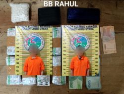Dua Pemuda di Mappedeceng ditangkap, Satresnarkoba Polres Luwu Utara Sita Ribuan Butir Obat Terlarang