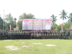 Sinergi TNI-Polri, Kapolres Luwu Utara Turunkan Personel untuk TMMD ke-124