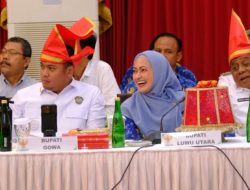 Hadiri Rakor Bidang Pangan, Bupati Indah Minta Dukungan Bendungan Rongkong Jadi Prioritas