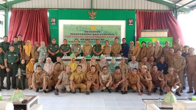 Brigjen TNI Wawan Erawan, Katim Satgas Swasembada Pangan Kementerian Pertanian, Hadiri Rapat Monitoring dan Evaluasi (Monev)