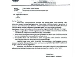 Surat Teguran Tanpa Cap Resmi, Nelayan Taka Bonerate Pertanyakan Keabsahan Dokumen Balai TN