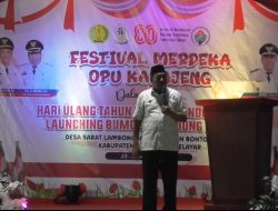 Launching BUMDES Tanjung Harapan, Wabup : Harap Mampu Menjadi Motor Penggerak Ekonomi