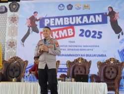 PKKMB UM Bulukumba Hari Kedua: Mahasiswa Dibekali Materi Bela Negara, Pencegahan Radikalisme, dan Sosialisasi PPKS