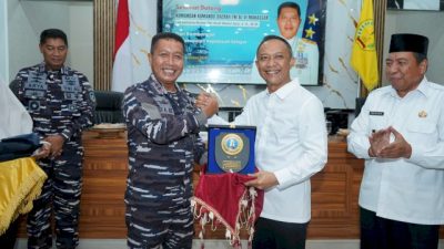 Dankodaeral VI Makassar Sowan ke Selayar Didampingi Jajaran Perwira