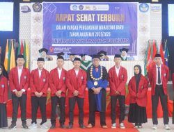 Resmi Jadi Keluarga Besar, Mahasiswa Baru UM Bulukumba Dikukuhkan dalam Rapat Senat