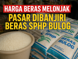 Harga Beras Melonjak, Pasar Dibanjiri Beras SPHP Bulog