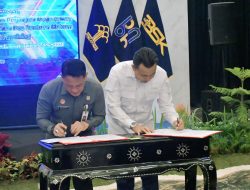 Bupati Luwu Utara Teken PKS dengan Kemenkum Sulsel, Perkuat Sinergi Pembentukan Produk Hukum Daerah