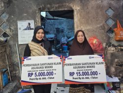BRI Unit Pannampu Salurkan Santunan Asuransi Mikro kepada Nasabah Terdampak Kebakaran