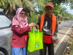 GMTD Bagikan Paket Sembako Ke Masyarakat Sekitar Tanjung Bunga