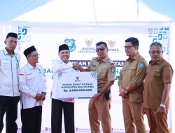Kinerja Baik, Baznas Bulukumba Dapat Reward Pembangunan Rumah Sehat
