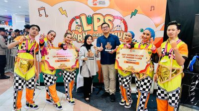 Tampil Memukau, Tim Dance BRI BO Makassar Sudirman Raih Juara 1 LPS Banking Dance