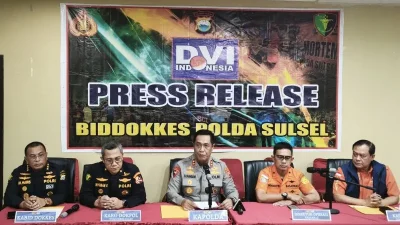 Biddokkes Polda Sulsel Umumkan Hasil Identifikasi Korban Kecelakaan Pesawat ATR 42-500, Satu Korban Teridentifikasi
