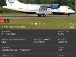 Pesawat ATR Indonesia Air Transport Hilang Kontak di Maros, Manifes Catat Tiga Penumpang Tujuan Makassar