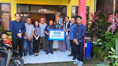 BRI RO Makassar Tebar Kebaikan, Salurkan Bantuan Sembako untuk Masyarakat Sekitar