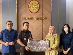 Kejari Maros Terima Pembayaran Uang Pengganti Kasus Korupsi Internet Command Center Rp1,04 Miliar