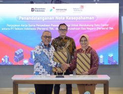Dorong Ekosistem Green Digital, Telkom Jalin Kolaborasi Dengan PGN
