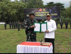 TMMD ke-128 Kodim 1415/Selayar Resmi Bergulir, Sinergi TNI dan Rakyat Genjot Pembangunan Desa