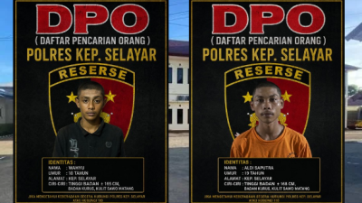 Dua Tahanan Kasus Curanmor Kabur dari Sel Polres Selayar, Polisi Masih Lakukan Pengejaran