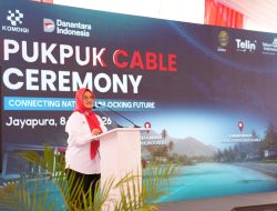 TelkomGroup Resmikan Kabel Laut Pukpuk
