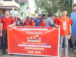 Pererat Silaturahmi, UM Bulukumba Gelar Jalan Santai Semarak Milad ke-7