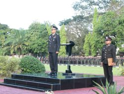 Peringati Harkitnas ke-118, Polda Sulsel Gelar Upacara Pengibaran Bendera Merah Putih