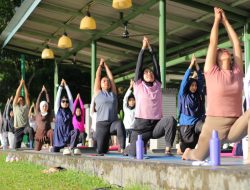 Bukit Baruga Gelar Yoga with Matcha Session, Peringati HUT ke-14