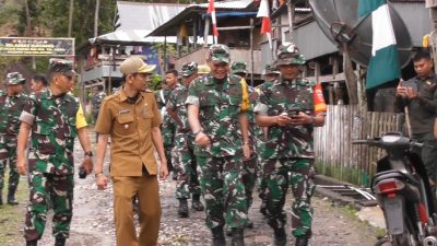Kolonel Inf. Marthen Pasunda Tinjau Progres Infrastruktur TMMD ke-128 di Selayar