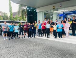 Pererat Kebersamaan, Pekerja BRI Tamalanrea dan Unit Gelar Olahraga Bersama