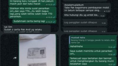 Dugaan Penggelapan Mobil Kredit di Selayar, Korban Mengaku Sudah Berulang Kali Koordinasi dengan ADIRA Finance