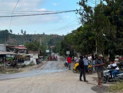 Kecewa Tambang Ilegal Ditutup, Diduga Sejumlah Penambang Palang Jalan PT MDA