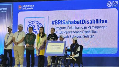 370 Penyandang Disabilitas Sulsel Didorong Masuk Dunia Kerja Lewat Program BRI