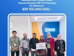 BRI Insurance Bayar Santunan Klaim Asuransi Mikro Rp155 Juta, Bantu UMKM Makassar Bangkit