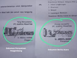 Sengkarut Akses Jalan Pesona Selayar: Berita Acara Muncul, Stempel Pengembang Berbeda
