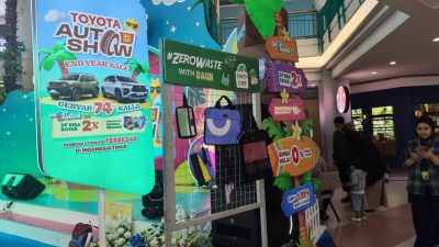 Produk DAUR Diperkenalkan di Toyota Auto Show 2026, Bahan dari Limbah Billboard